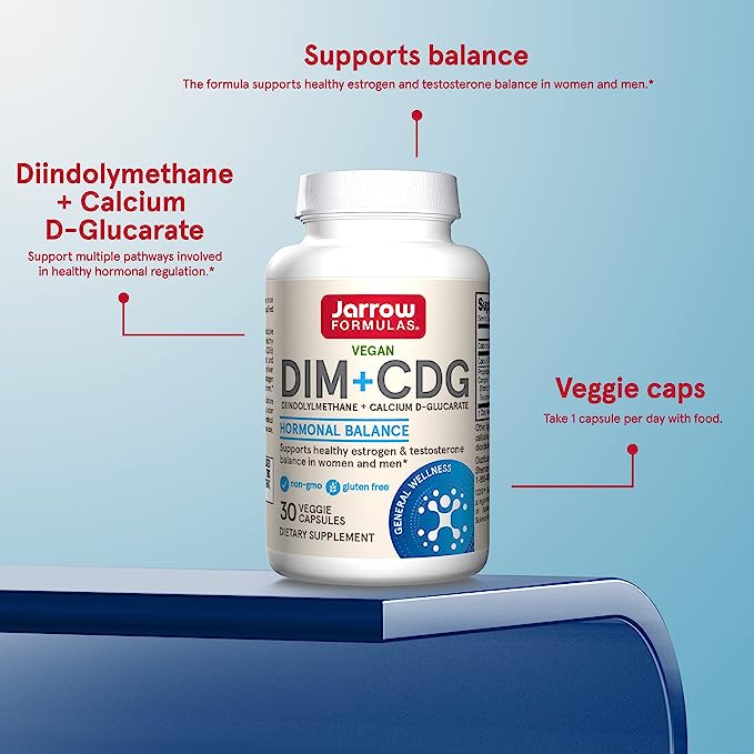 Jarrow Formulas DIM plus CDG, 30 Capsules