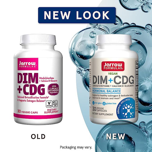 Jarrow Formulas DIM plus CDG, 30 Capsules