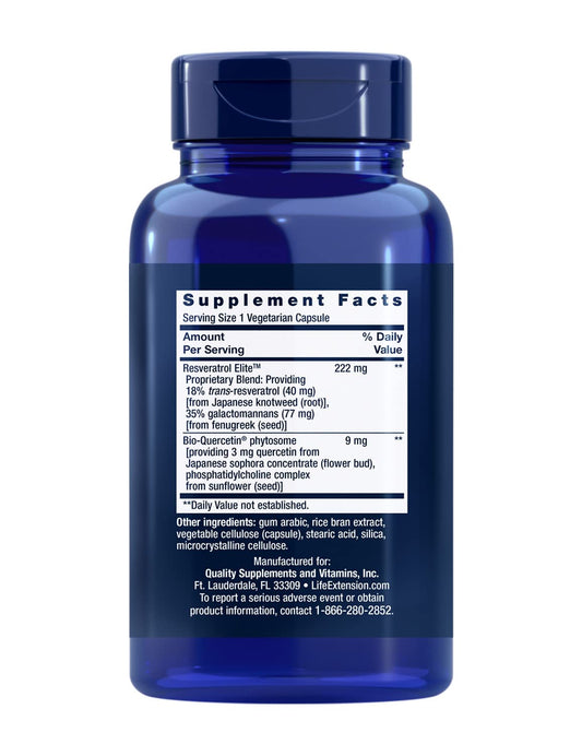 Life Extension Optimized Resveratrol Elite