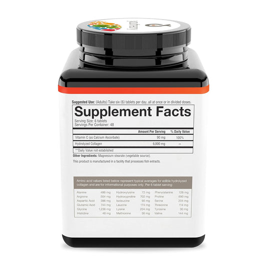 Youtheory Collagen - 6000 mg - 290 Tablets