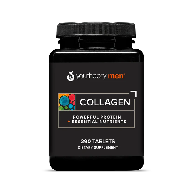 Youtheory Men's Collagen Advanced Formula 290 Tablets