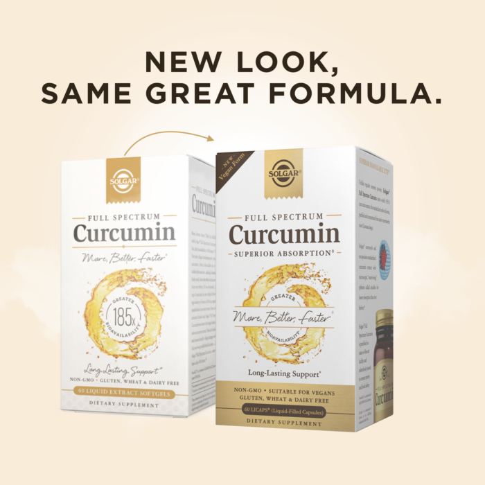 Solgar Full Spectrum Curcumin - 60 Liquid Softgels