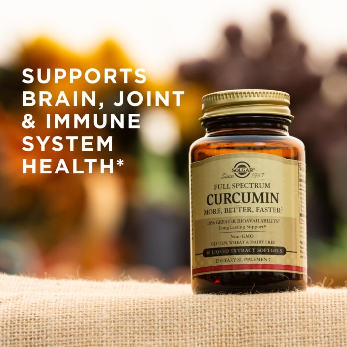 Solgar Full Spectrum Curcumin - 60 Liquid Softgels
