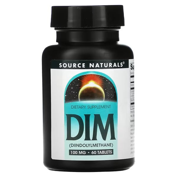 Source Naturals DIM (Diindolylmethane)100 mg 60 Tablets