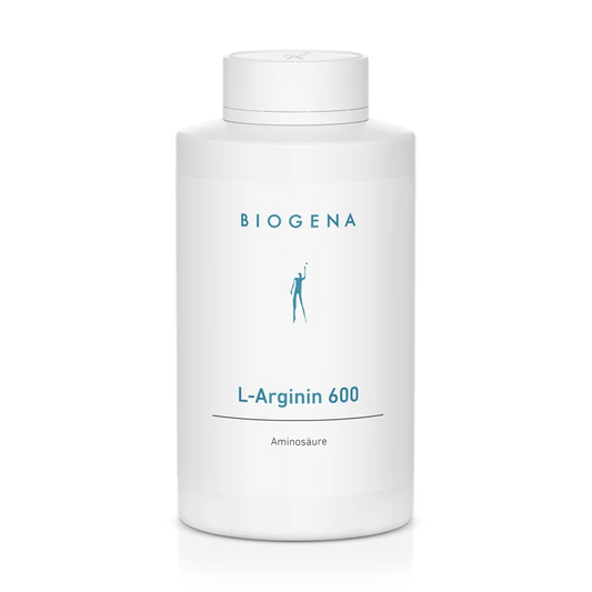Biogena L-Arginine 600  Pure Amino Acid Capsules, 180 Capsules