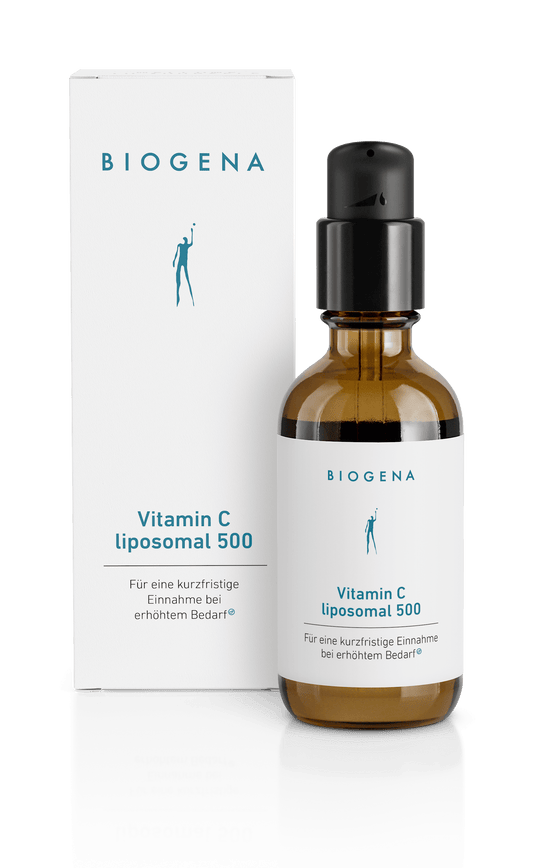 Biogena Vitamin C Liposomal 500 — 100 ml Liquid | High Bioavailability Liposomal Form