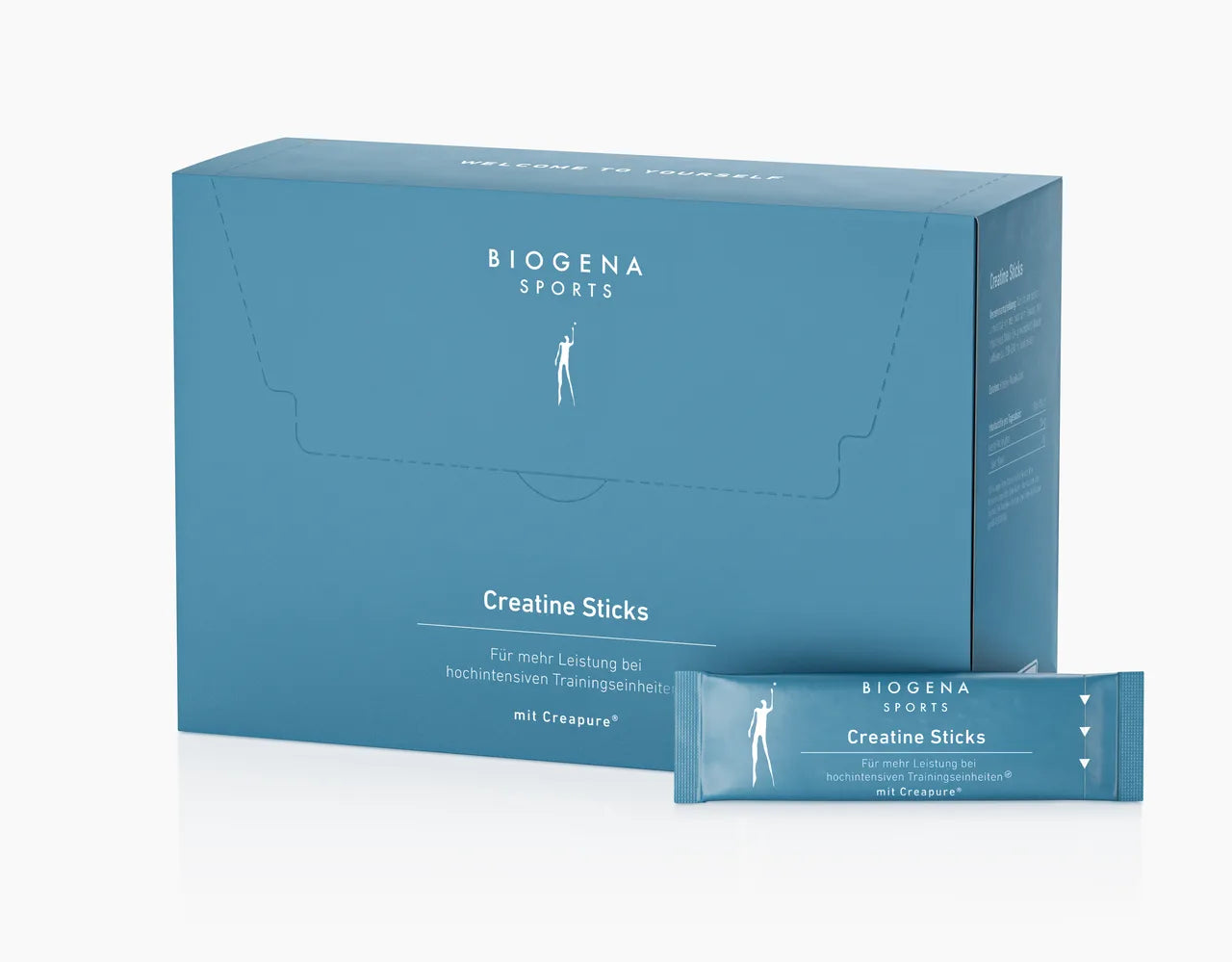 Biogena Sports Creatine Monohydrate sticks - 3g Creapure - 60 Sticks