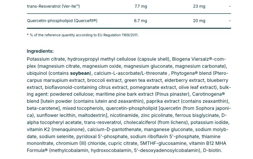 Biogena Diamonds - 90 capsules