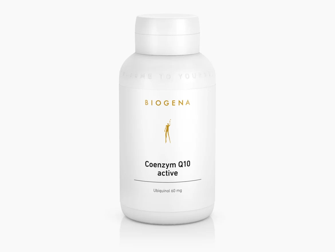Biogena Q10-active-Gold-60mg-120capsules - Front 