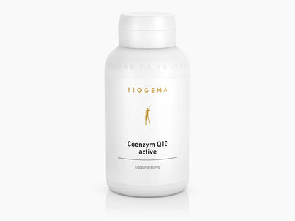 Biogena Q10-active-Gold-60mg-120capsules - Front 