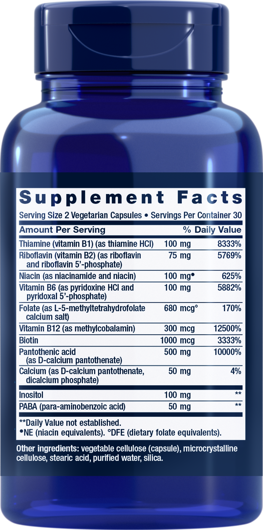 Life_Extension-BioActive_-_B-complex-60_veg_cap_Back - Ingredients 