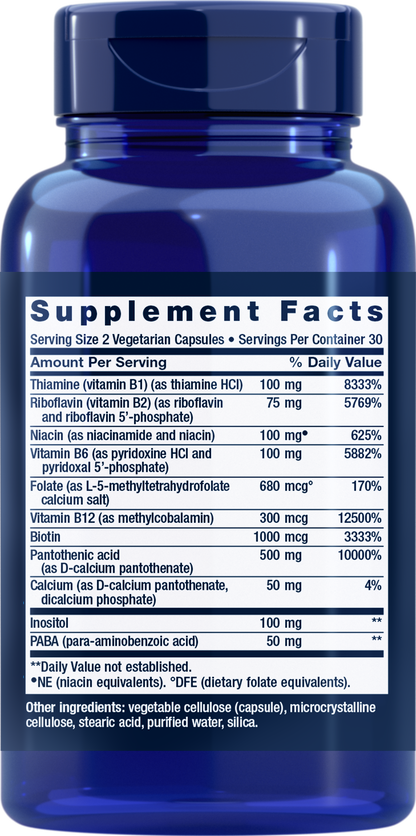 Life_Extension-BioActive_-_B-complex-60_veg_cap_Back - Ingredients 
