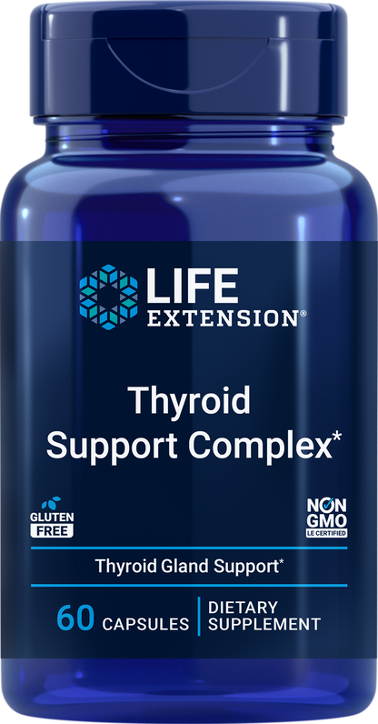 Life Extension Thyriod Support complex 60 caspules - Front