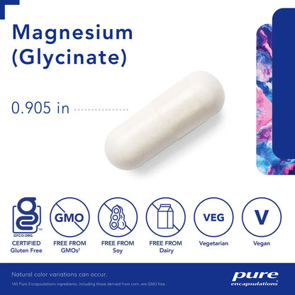 Pure Encapsulations Magnesium Glycinate 180 Capsules