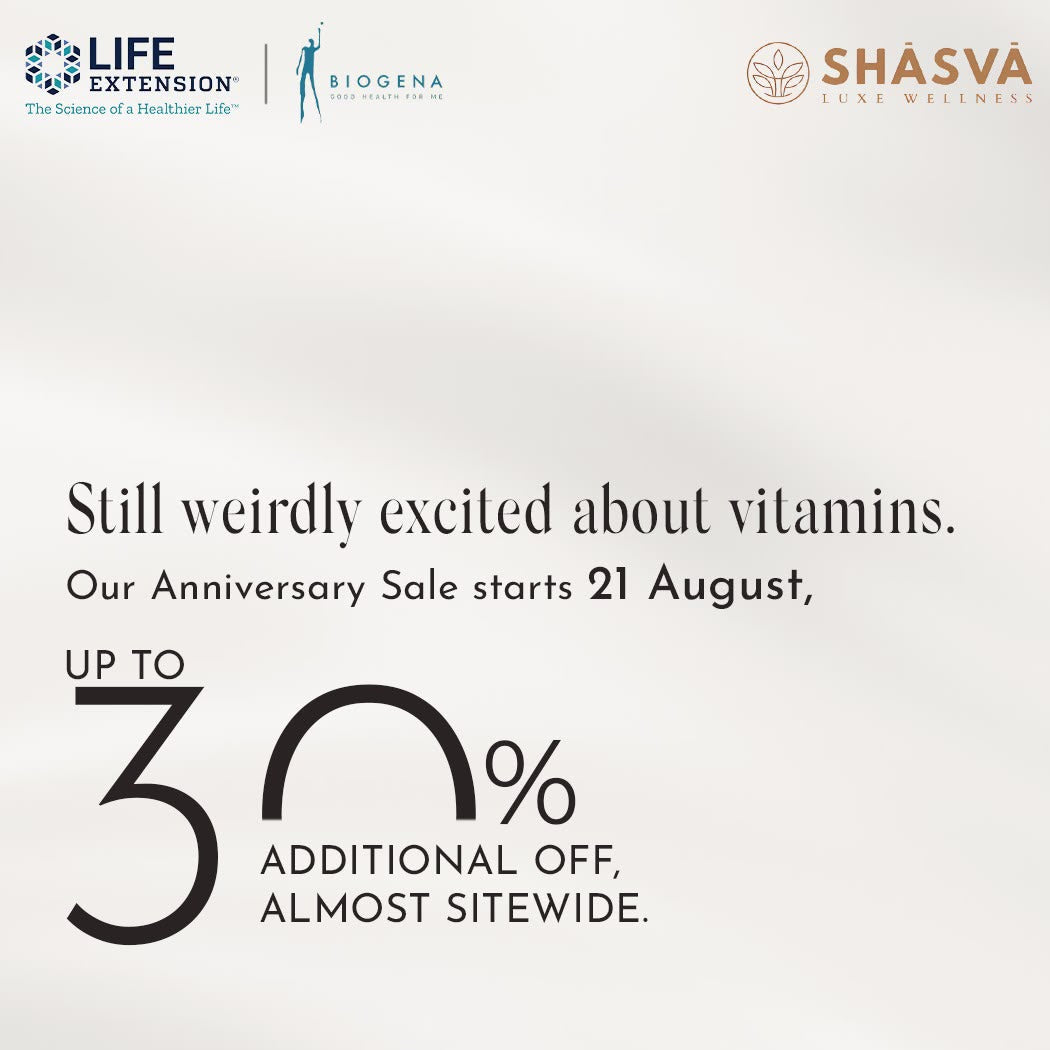 Shasva 6 Anniversary Sale