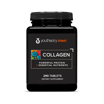 Youtheory Men's Collagen Advanced Formula 290 Tablets