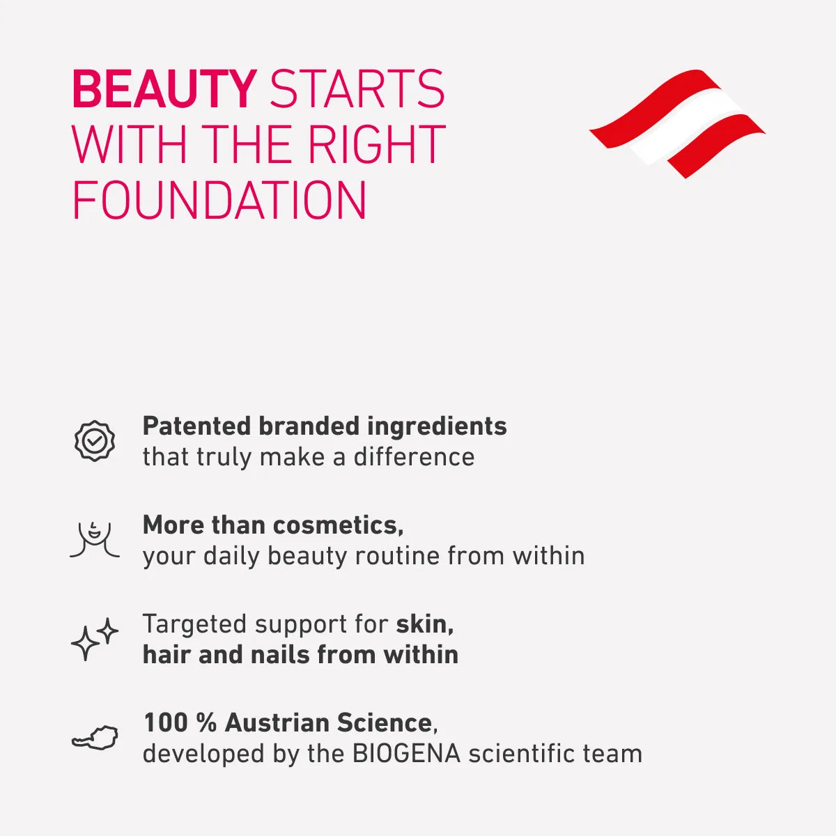 Biogena Aesthetics Marine Collagen Powder Plus -  15 sachets