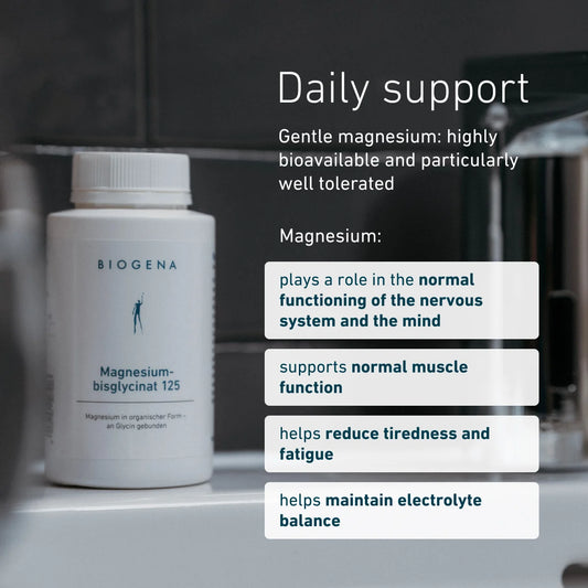 Biogena Magnesium Bisglycinate 125 — 90 Capsules