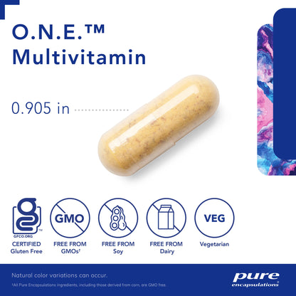 Pure Encapsulations O.N.E. Multivitamin 60 capsules