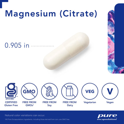 Pure Encapsulations Magnesium (citrate) 90 capsules